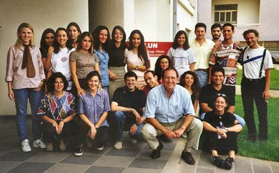 Gli studenti della VII edizione del Master con il Professor Michele Fratianni