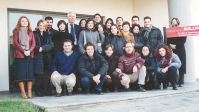 Gli studenti della XI edizione del Master con il Professor Luigi Paganetto