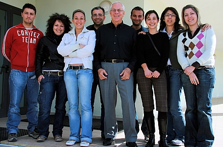 Gli studenti della VI edizione del Master con il Professor Donald E. Hawkins