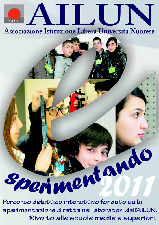 Locandina 2011 Progetto Esperimentando